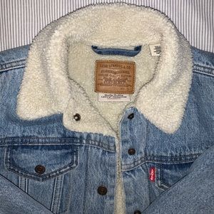 LEVIS SHERPA DENIM JACKET